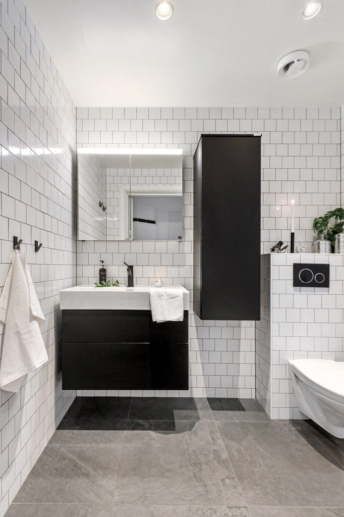 bathroom, room, interior